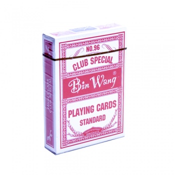 Карты для покера "Bin Wong" красные