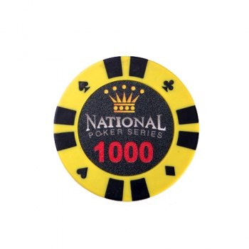 Фишка для игры в покер National 1000 13,5 г