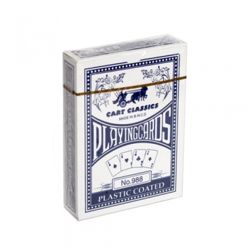 Карты для покера "PlayingCards" синие
