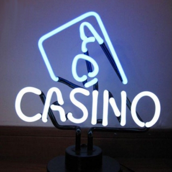 Неоновый светильник Casino