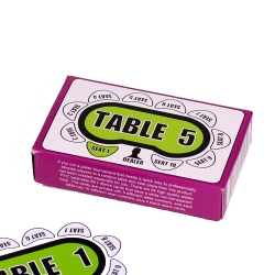 Набор карточек Table 1-5
