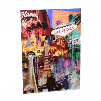 Открытка Around the world in Vegas