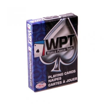 Карты для покера Bee WPT Official Tournament синие