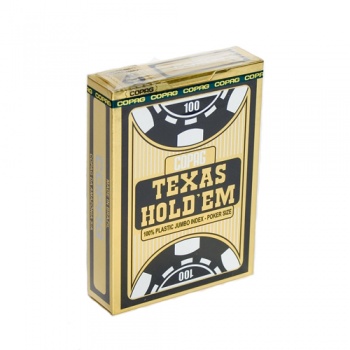 Карты для покера COPAG "Texas Hold'em" черные