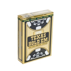 Карты COPAG Texas Hold'em черные