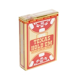 Карты COPAG Texas Hold'em красные