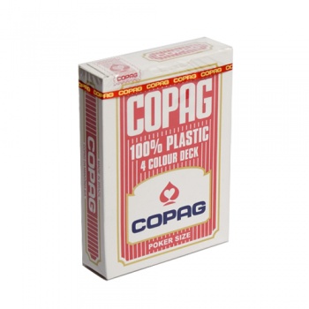 Карты для покера COPAG "4 colour" красные