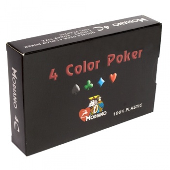 Карты для покера MODIANO "4 Color Double Deck"