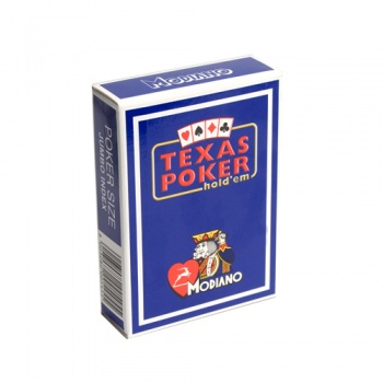 Карты для покера MODIANO "Hold'em" синие