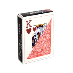 Карты MODIANO Hold'em красные