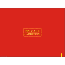 Сукно Private Cardroom 100x70 см красное