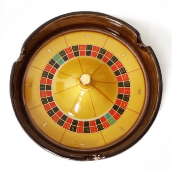 Покерная пепельница керамическая Roulette