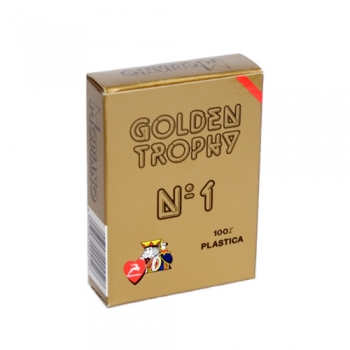Карты для покера MODIANO "Golden Trophy" красные