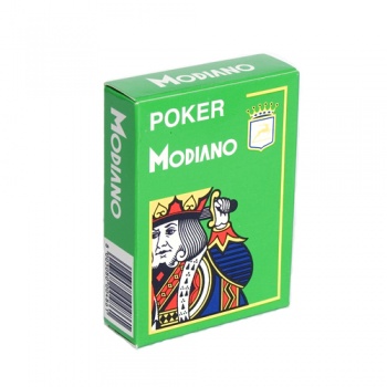 Карты для покера MODIANO "Poker" зеленые