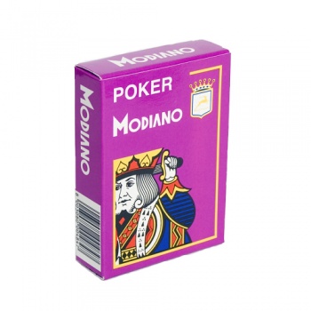 Карты для покера MODIANO "Poker" фиолетовые