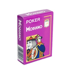 Карты MODIANO Poker фиолетовые