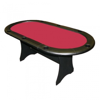 Стол для покера Montana с красным сукном
